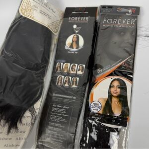 Forever 21 Silky Yaky Hair Extension - Black